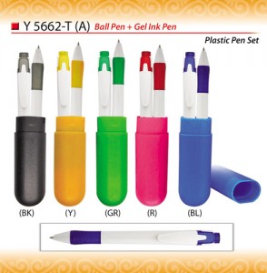 plastic pen set Y5662-T